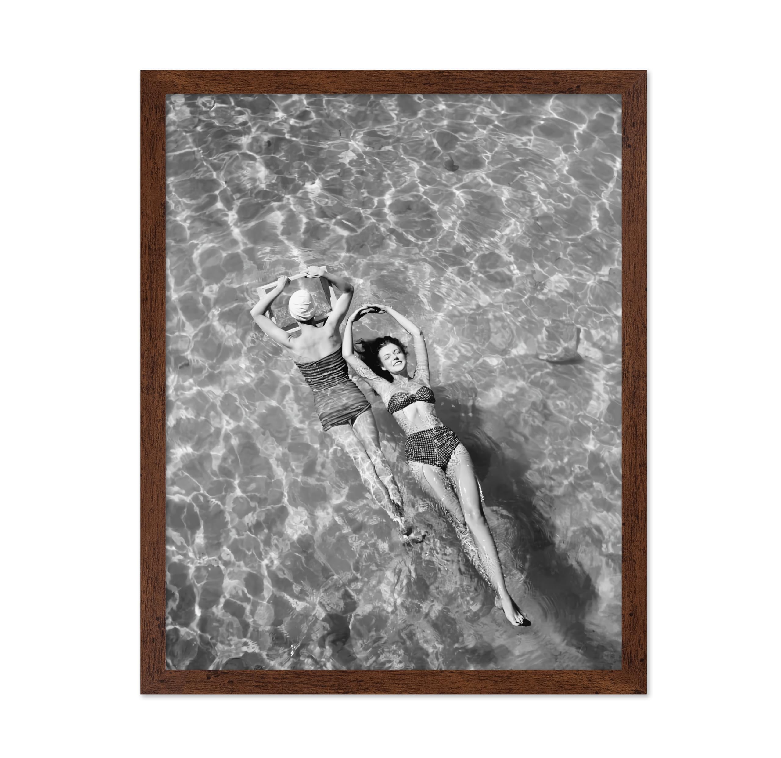 Amazon.com: Poster Master Vintage Swimming Pool Poster - Retro